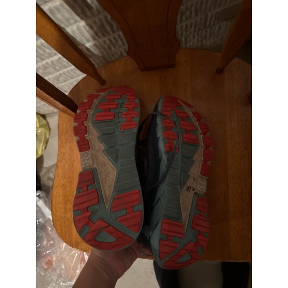 Hoka Clifton 8 Navy Blue Running Athletic Shoes Sneakers‎ - Picture 4 of 5